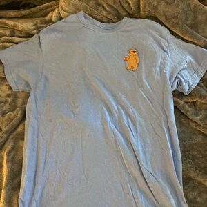 Light Blue Graphic T-Shirt